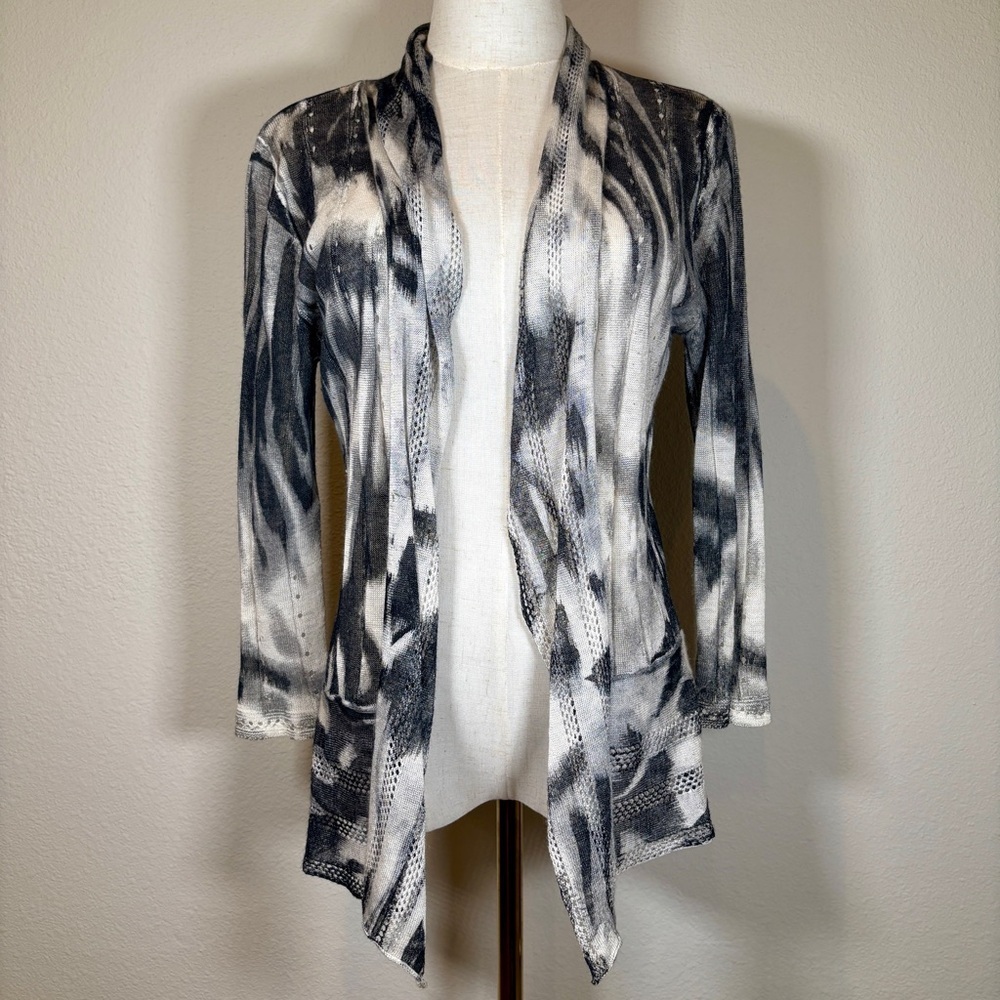 Alberto Makali Lightweight Open Cardigan Size Small